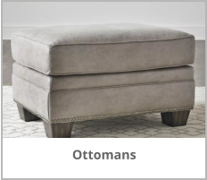 Ashley Ottomans at Jerry's Furniture in Jamestown ND