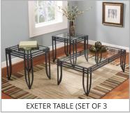 Exeter Table (Set of 3