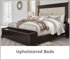 Ashley Upholstered Beds at Jerry's Furniture in Jamestown ND