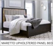 Maretto Upholstered Panel Bed