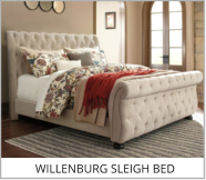 Willenburg Sleigh Bed