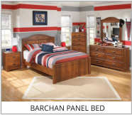 Barchan Panel Bed