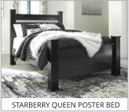 Starberry Queen Poster Bed
