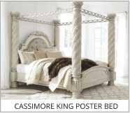 Cassimore King Poster Bed