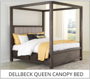 Dellbeck Queen Canopy Bed
