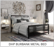 DHP Burbank Metal Bed