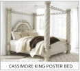 Cassimore King Poster Bed