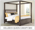 Dellbeck Queen Canopy Bed