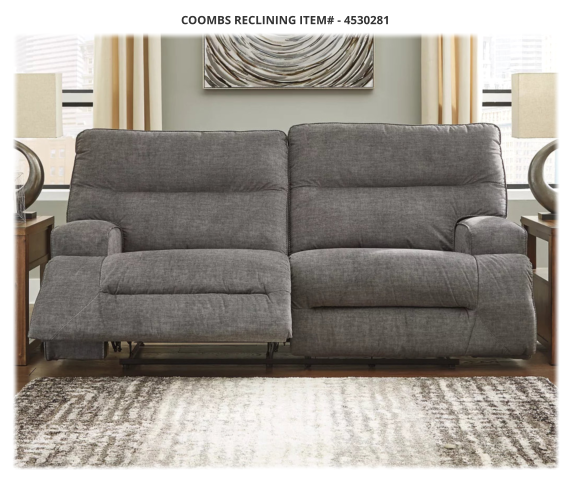 COOMBS RECLINING ITEM# - 4530281