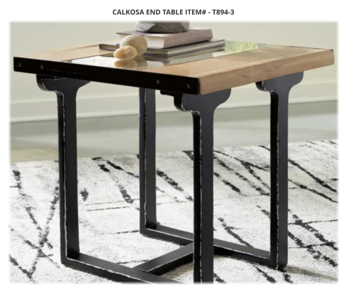 Calkosa End Table ITEM# - T894-3