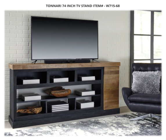 Tonnari 74 inch TV Stand ITEM# - W715-68