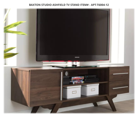 Baxton Studio Ashfield TV Stand ITEM# - APT-T6004-12