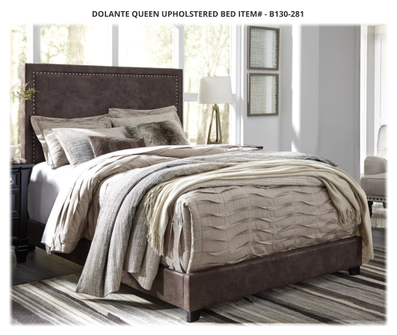 Dolante Queen Upholstered Bed ITEM# - B130-281