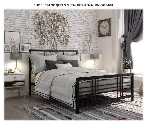 DHP Burbank Queen Metal Bed ITEM# - B600083-081