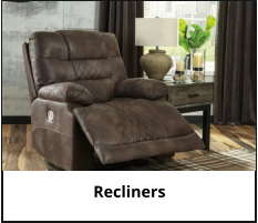 Ashley Recliners at Jerry's Furniture in Jamestown ND