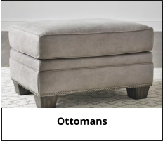 Ashley Ottomans at Jerry's Furniture in Jamestown ND