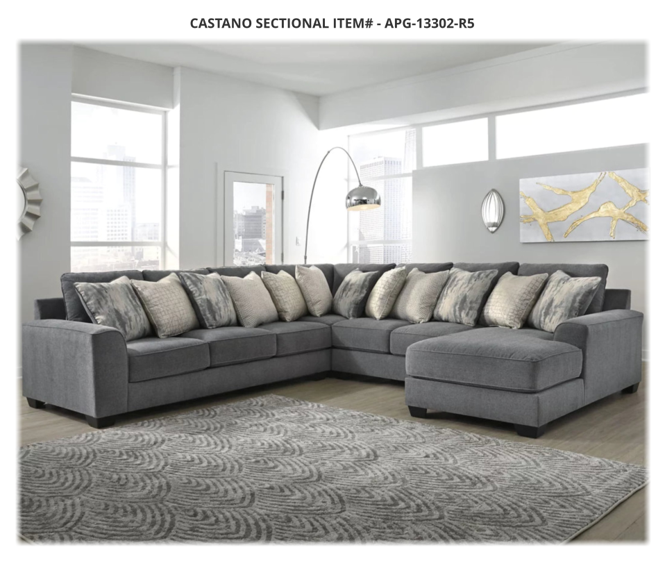 Ashley Sectional Sofas at Jerry's Furniture in Jamestown ND